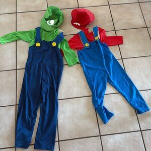 Mario and Luigi costumes